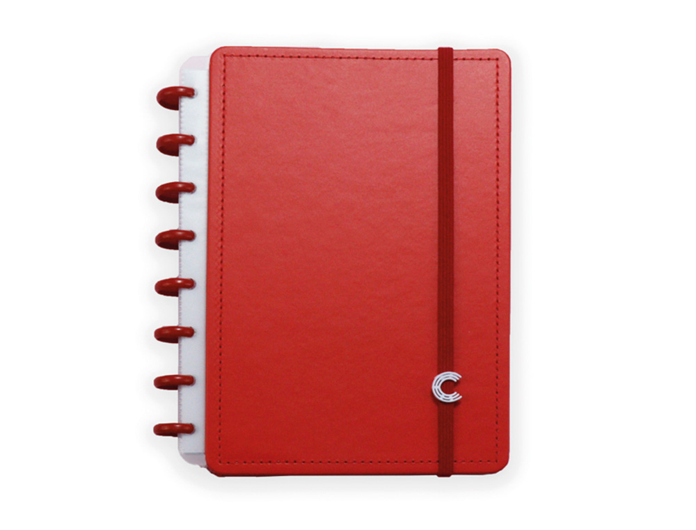 CUADERNO INTELIGENTE DIN A5 COLORS ALL RED 220X155 MM