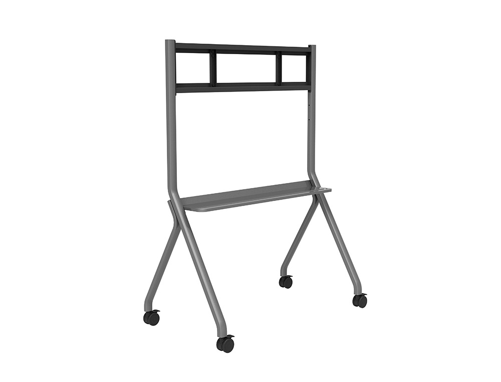 SOPORTE DE SUELO SYNETECH CON RUEDAS PARA PANTALLAS INTERACTIVAS MAXIMO 86\" PESO MAXIMO 100 KG