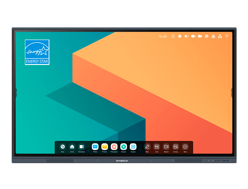 PANTALLA INTERACTIVA SYNETECH EDUCATIVA CESY 75\&quot; CON ANDROID 11 FORMATO 16:9 CONTRASTE 4000:1 SIN OPS