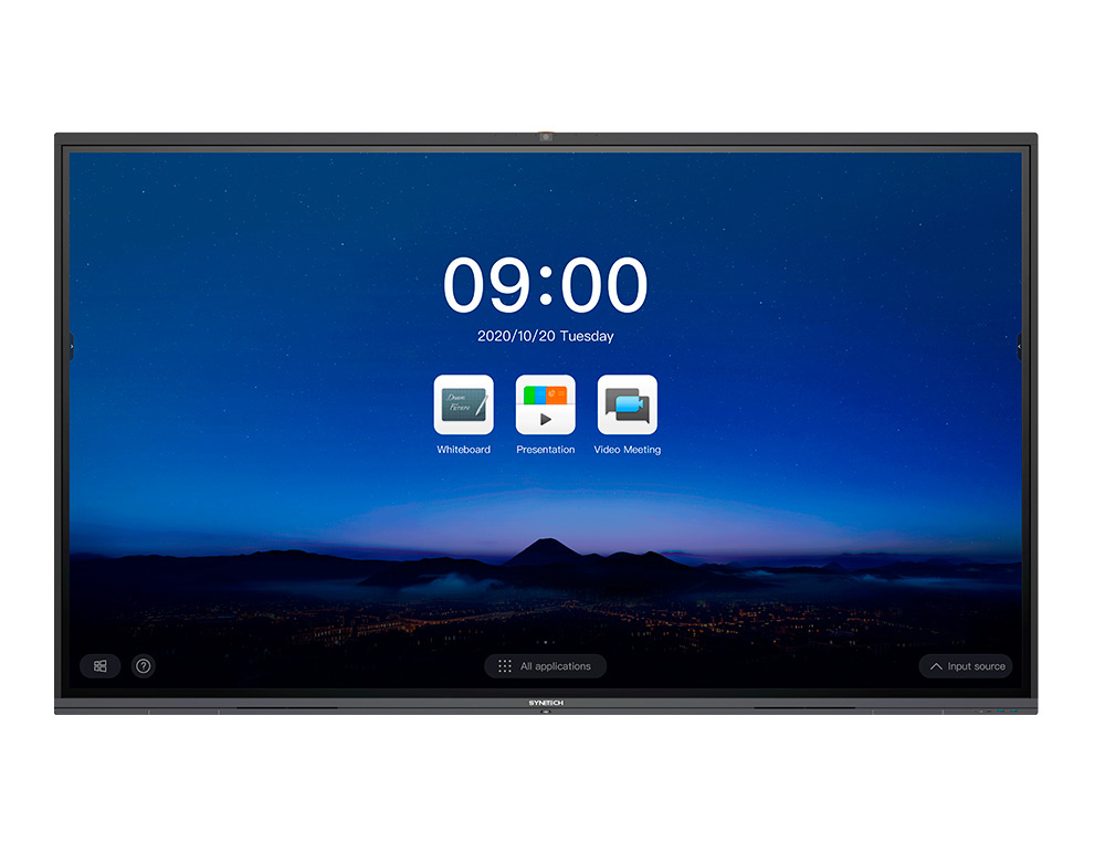 PANTALLA INTERACTIVA SYNETECH CLASSIC 75\" IFP X5 4K FORMATO 16:9 CONTRASTE 4000:1 CON OPS W10