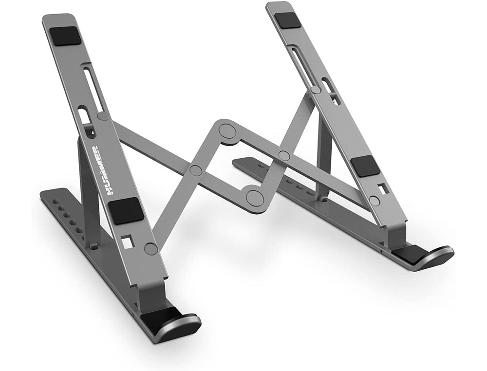 ELEVADOR NOX HUMMER PARA PORTATIL 17\" CON BASE DE ALUMINIO PLEGABLE CON BOLSA DE TRANSPORTE