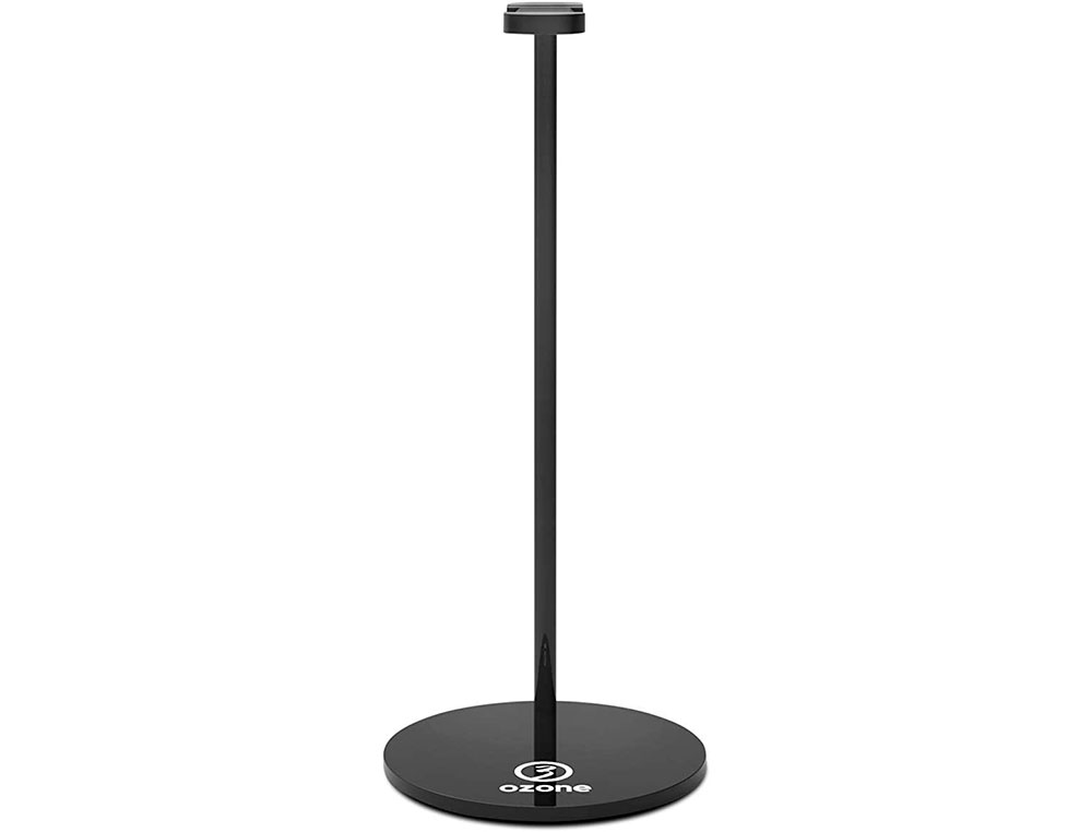 SOPORTE PARA AURICULAR OZONE MUTE ALUMINIO ALTURA 255 MM COLOR NEGRO