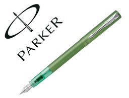 [2159762] PLUMA PARKER VECTOR XL VERDE PLUMIN F