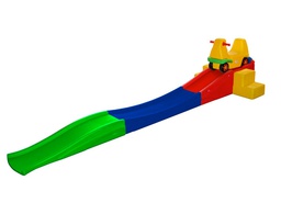 [888] MONTAÑA RUSA SUMO DIDACTIC 3 PISTAS COLORES SURTIDOS + COCHE CON RUEDAS 310X33X37 CM