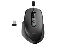 [23812] RATON TRUST OZAA OPTICO INALAMBRICO 2400DPI 6 BOTONES USB 2.0 NEGRO