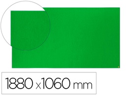 [1915428] TABLERO DE ANUNCIOS NOBO IMPRESSION PRO FIELTRO VERDE FORMATO PANORAMICO 85\&quot; 1880X1060 MM