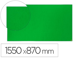 [1915427] TABLERO DE ANUNCIOS NOBO IMPRESSION PRO FIELTRO VERDE FORMATO PANORAMICO 70\&quot; 1550X870 MM