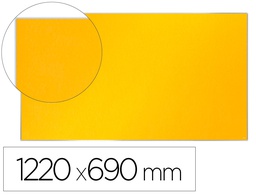 [1915431] TABLERO DE ANUNCIOS NOBO IMPRESSION PRO FIELTRO AMARILLO FORMATO PANORAMICO 55\&quot; 1220X690 MM