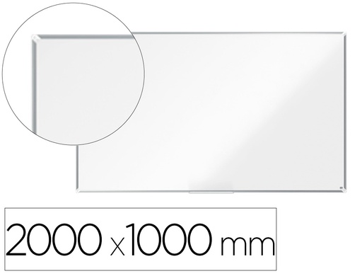 [1915172] PIZARRA BLANCA NOBO PREMIUM PLUS MELAMINA 2000X1000 MM