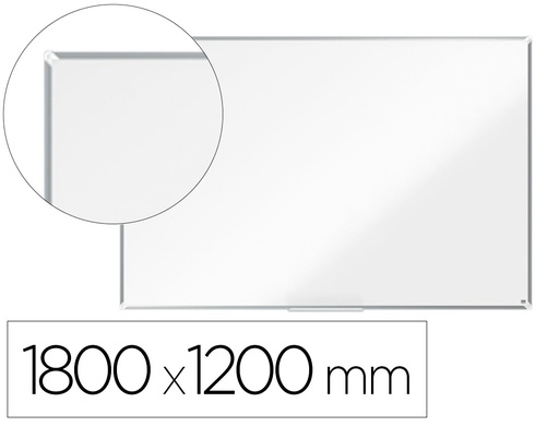 [1915171] PIZARRA BLANCA NOBO PREMIUM PLUS MELAMINA 1800X1200 MM