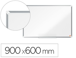 [1915167] PIZARRA BLANCA NOBO PREMIUM PLUS MELAMINA MAGNETICA 900X600 MM