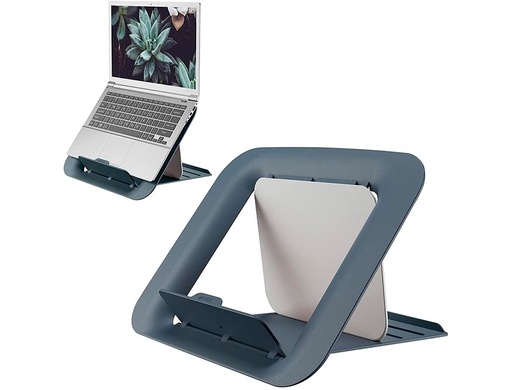 [64260089] SOPORTE PARA PORTATIL LEITZ ERGO COSY AJUSTABLE 4 ALTURAS COLOR GRIS 310X50X247 MM