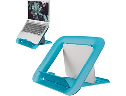 [64260061] SOPORTE PARA PORTATIL LEITZ ERGO COSY AJUSTABLE 4 ALTURAS COLOR AZUL 310X50X247 MM