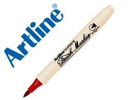 [EPFS F RO] ROTULADOR ARTLINE SUPREME BRUSH EPFS PINTURA BASE DE AGUA PUNTA TIPO PINCEL TRAZO FINO ROJO OSCURO