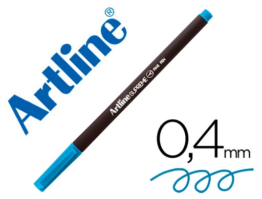 [EPFS200 AC] ROTULADOR ARTLINE SUPREME EPFS200 FINE LINER PUNTA DE FIBRA AZUL CELESTE 0,4 MM