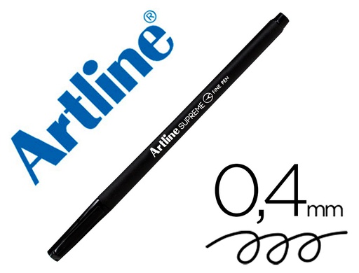 [EPFS200 NE] ROTULADOR ARTLINE SUPREME EPFS200 FINE LINER PUNTA DE FIBRA NEGRO 0,4 MM