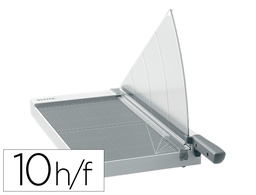 [90200000] GUILLOTINA DE PALANCA LEITZ PRECISION HOME OFFICE A3 BASE PLASTICO LONGITUD CORTE 457 MM CAPACIDAD DE CORTE 10