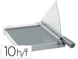 [90190000] GUILLOTINA DE PALANCA LEITZ PRECISION HOME OFFICE A4 BASE PLASTICO LONGITUD CORTE 381 MM CAPACIDAD DE CORTE 10