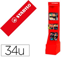 [CONT 77/34-36-0] CONTENIDO EXPOSITOR STABILO GAMA ARTY SUELO 34 UNIDADES SURTIDAS