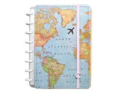 [CIA52095] CUADERNO INTELIGENTE DIN A5 CI X GOCASE MAPA MUNDI 220X155 MM