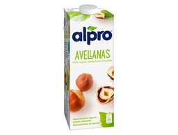 [139105] BEBIDA DE AVELLANA ALPRO 100% NATURAL CON CALCIO Y VITAMINAS BRIK DE 1 LITRO