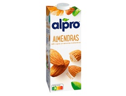 [139125] BEBIDA DE ALMEDRAS TOSTADAS ALPRO 100% VEGETAL CON CALCIO Y VITAMINAS BRIK DE 1 LITRO