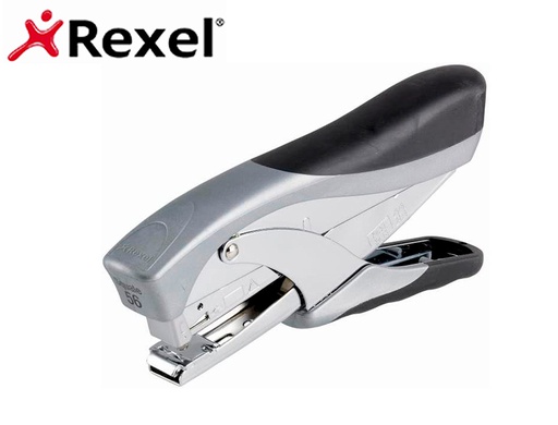 [2600001] GRAPADORA REXEL DE TENAZA SQUALE 56 METALICA CAPACIDAD DE GRAPADO 25 HOJAS USA GRAPAS 24/6 Y 26/6 COLOR