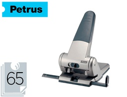 [623358] TALADRADOR PETRUS 305 METALICO CAPACIDAD DE 65 HOJAS COLOR PLATA