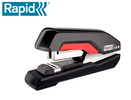 [5000544] GRAPADORA RAPID SUPREME S50 PLASTICO CAPACIDAD DE GRAPADO 50 HOJAS USA GRAPAS 24/6-8+ Y 26/6-8+ COLOR NEGRO/ROJO