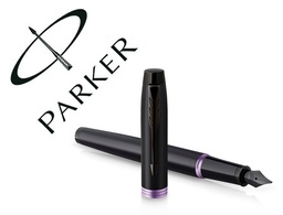 [2172948] PLUMA PARKER IM PROFESSIONALS VIBRANT PURPLE RING PLUMIN F EN ESTUCHE DE REGALO