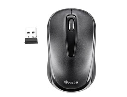 [EASYGAMMA] RATON NGS EASY GAMMA OPTICO 1200 DPI INALAMBRICO RECEPTOR USB 2,4 GHZ COLOR NEGRO