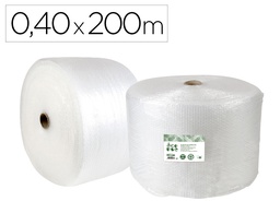 [BU18] PLASTICO BURBUJA LIDERPAPEL ECOUSE 0.40X200M 30% DE PLASTICO RECICLADO