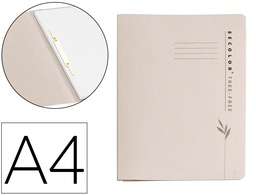 [3813211] SUBCARPETA CARTULINA TARIFOLD 100% ECOLOGICA 226 G/M2 DIN A4 CON FASTENER COLOR CREMA PACK DE 10 UNIDADES