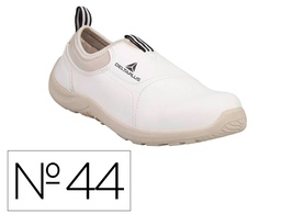 [MIAMIS2BC44] ZAPATOS DE SEGURIDAD DELTAPLUS MICROFIBRA PU SUELA PU MONO-DENSIDAD COLOR BLANCO TALLA 44