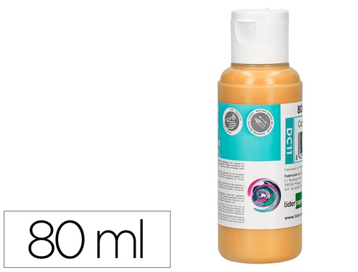 [DC11] PINTURA ACRILICA LIDERPAPEL BOTE DE 80 ML CARNE