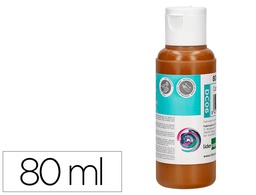 [DC06] PINTURA ACRILICA LIDERPAPEL BOTE DE 80 ML MARRON