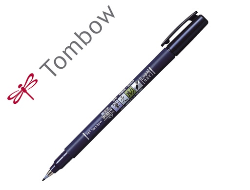 [WS-BH] ROTULADOR TOMBOW FUDENOSUKE TINTA BASE DE AGUA PUNTA PINCEL DURA NEGRO