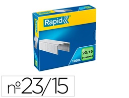 [24869600] GRAPAS RAPID 23/15 MM GALVANIZADA CAJA DE 1000 UNIDADES