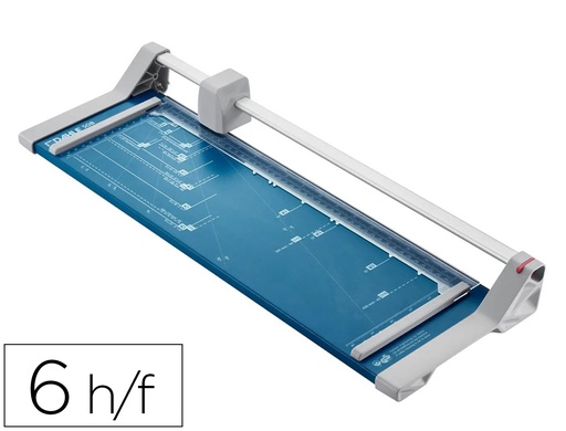 [00508-24050] CIZALLA DE RODILLO DAHLE 508 CON BASE METALICA DIN A3 CAPACIDAD DE CORTE 6 HOJAS