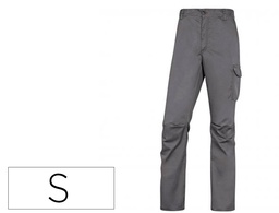 [PANOSTRPAGNPT] PANTALON DE TRABAJO DELTAPLUS CINTURA ELASTICA 5 BOLSILLOS COLOR GRIS / NEGRO TALLA S