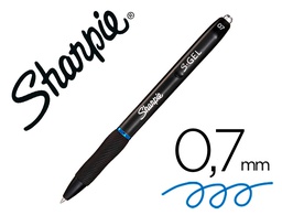 [2136600] BOLIGRAFO SHARPIE RETRACTIL TINTA GEL PUNTA 0,7 MM COLOR AZUL