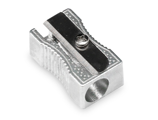 [KF03767] SACAPUNTAS Q-CONNECT METALICO RECTANGULAR 1 USO