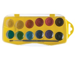 [700337] ACUARELA PELIKAN JUNIOR 12 COLORES ESTUCHE DE PLASTICO