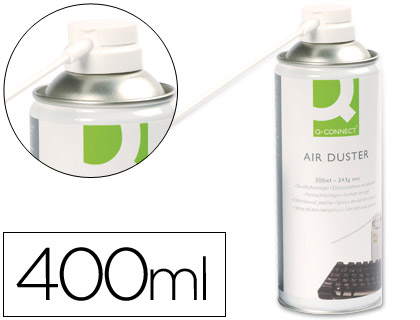 [KF04499] AIRE A PRESION Q-CONNECT PARA LIMPIEZA GENERAL BOTE DE 400 ML