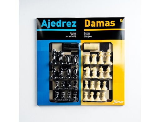 [130012246] AJEDREZ CON DAMAS TABLERO GRANDE 41X40X4,6 CM