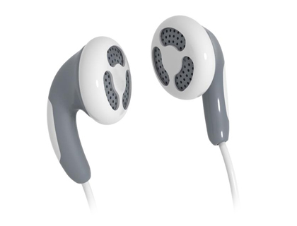 [EB-98 BLACK/SILVER] AURICULAR MAXEL BLACK-SILVER 1,2 M