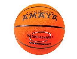 [700212] BALON AMAYA DE BASKET CAUCHO NARANJA N 6