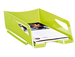 [1002200301] BANDEJA SOBREMESA CEP MAXI DE GRAN CAPACIDAD PLASTICO VERDE 386X270X115 MM