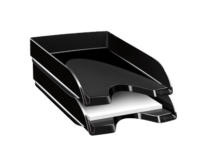 [1002000161] BANDEJA SOBREMESA CEP PLASTICO NEGRA 348X257X66 MM