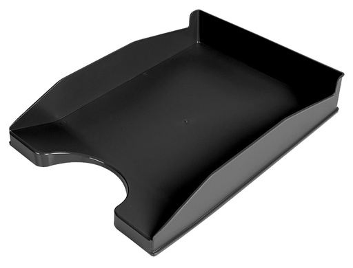 [KF04189] BANDEJA SOBREMESA PLASTICO Q-CONNECT NEGRO OPACO 100% RECICLADO 240X70X340 MM